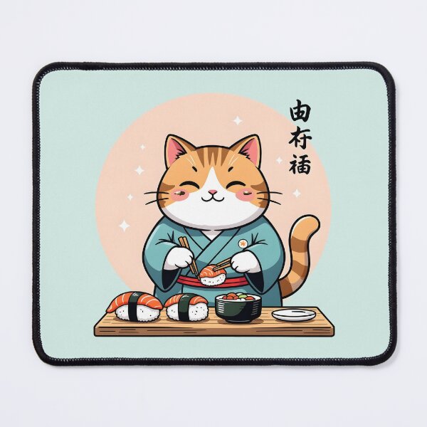 Item preview, Sushi Chef Cat designed and sold by Uglyandcute.