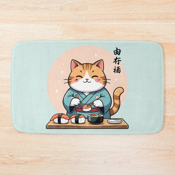 Item preview, Sushi Chef Cat designed and sold by Uglyandcute.