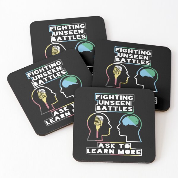 Item preview, Fighting Unseen Battles - Ask to Learn More (COLOR) designed and sold by ezcreate.media.
