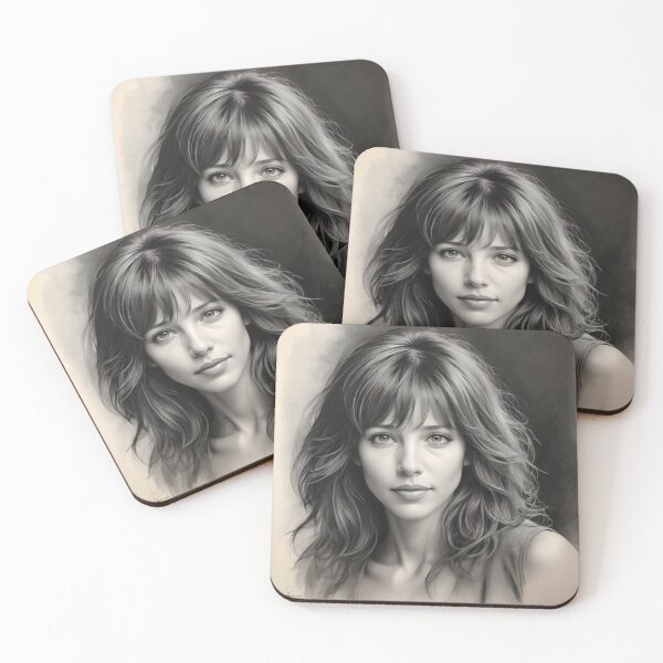 Item preview, Sophie Marceau designed and sold by WorldofCharcoal.