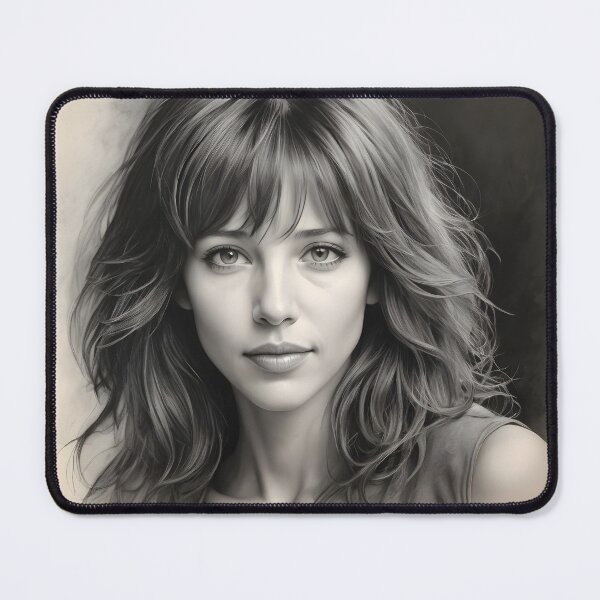 Aperçu de l'œuvre Sophie Marceau créée et vendue par WorldofCharcoal.