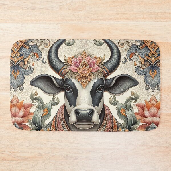 Item preview, Thai Patterns and the Majestic Cow   designed and sold by Vanich-Panich.