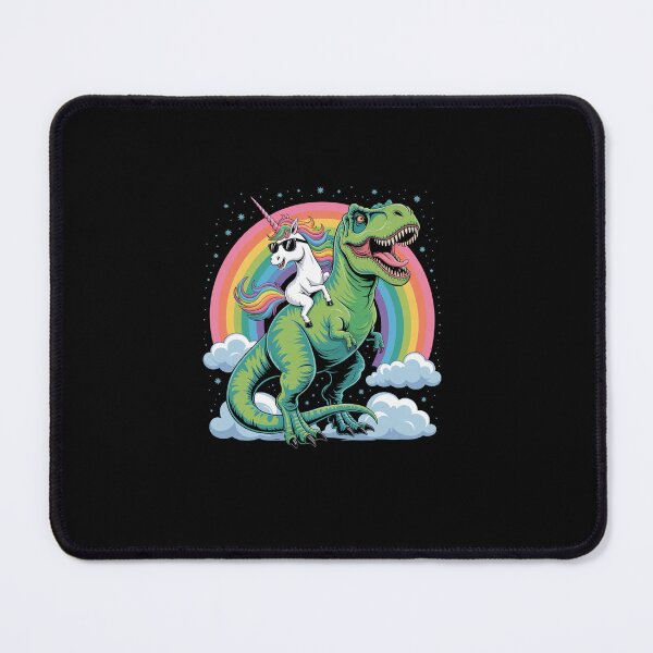 Item preview, Unicorn Rainbow Birthday Party Unicorn Riding Dinosaur designed and sold by MaryoKing.