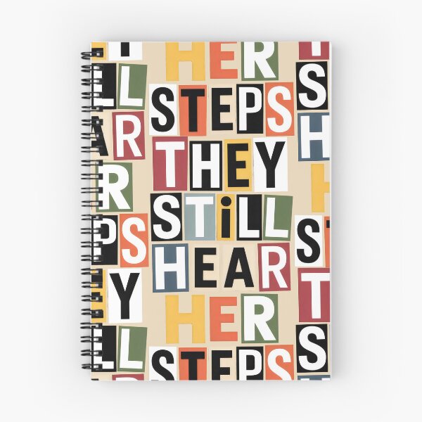 Item preview, Haunting Presence in Letter Blocks with Black Text designed and sold by SplashTastic.