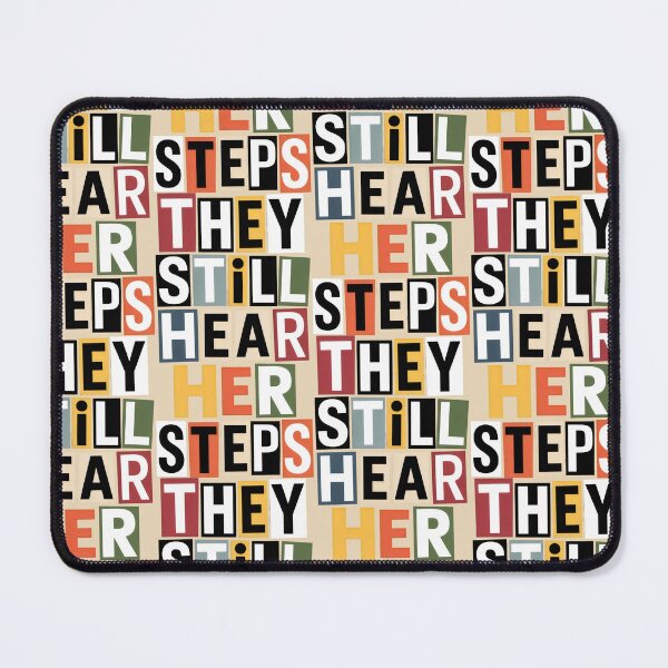 Item preview, Haunting Presence in Letter Blocks with Black Text designed and sold by SplashTastic.