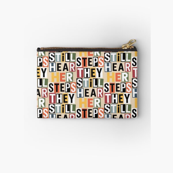 Item preview, Haunting Presence in Letter Blocks with Black Text designed and sold by SplashTastic.