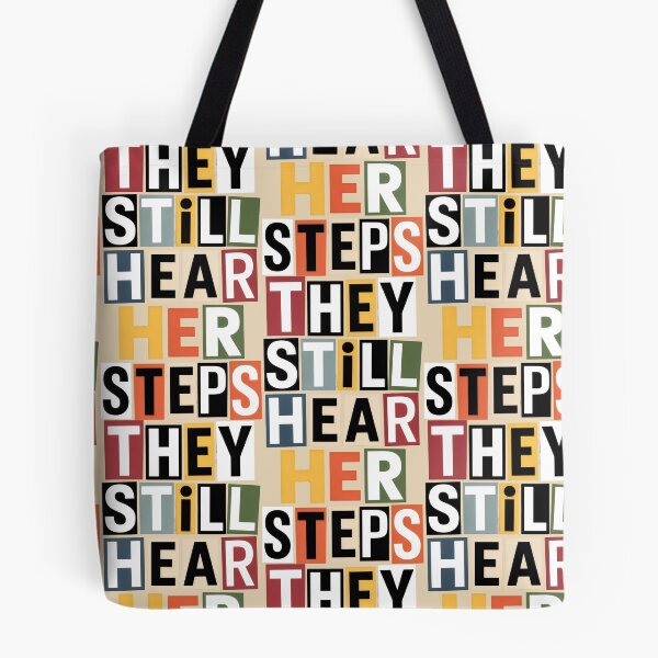 Item preview, Haunting Presence in Letter Blocks with Black Text designed and sold by SplashTastic.