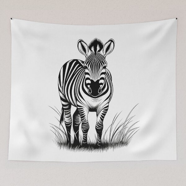 Artikelvorschau, Ruhige Streifen – Zebra-Designs entworfen und verkauft von RockitBaby.