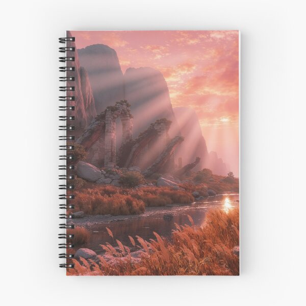 Item preview, Radiant Ruins by the Reflective River designed and sold by Help De Helpers.