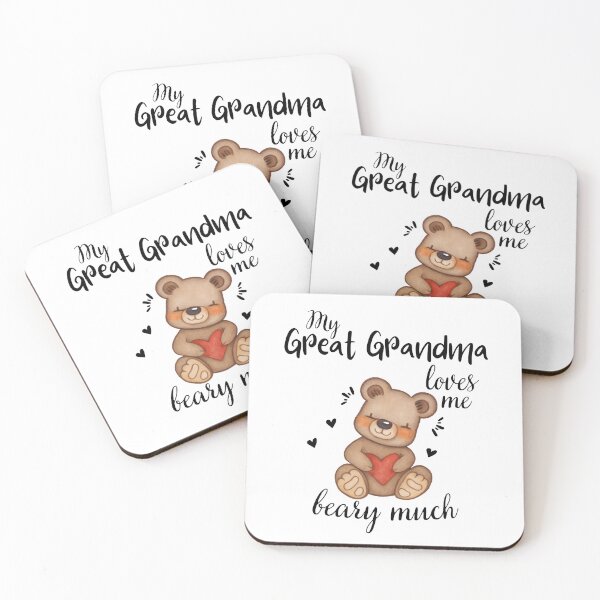 Item preview, My Great Grandma Loves Me Beary Much designed and sold by stephenflashart.