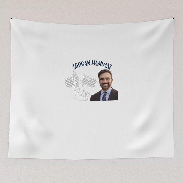 Item preview, Zohran Mamdani designed and sold by TSSTUDIO147.