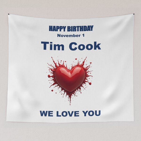 Item preview, Tribute to Tim Cook  — November 1 designed and sold by ariksworld.