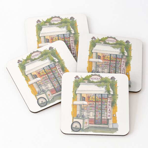 Item preview, Gelato shopfront in Rome designed and sold by UrbanAnnaStudio.