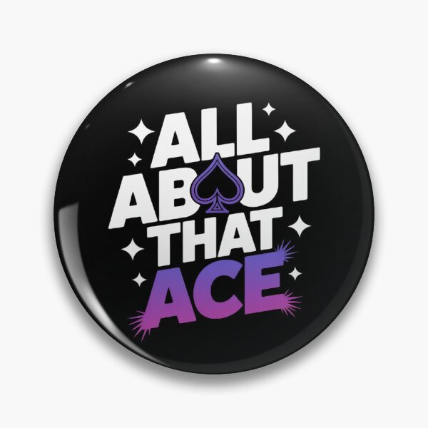 Artikelvorschau, Ace Pride Pun Asexual Biromantic entworfen und verkauft von MonsterBuddiess.