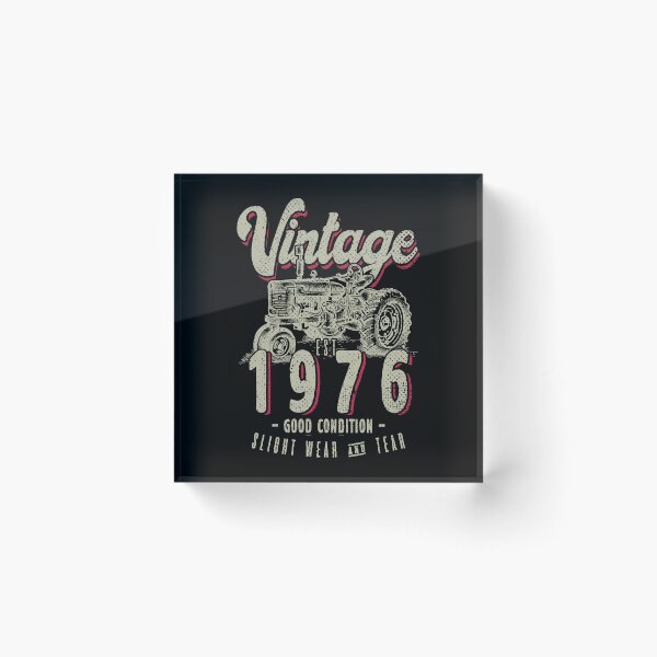 Item preview, Vintage Tractor Farmer Birthday Born In 1976 designed and sold by JRRTs.