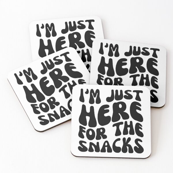 Item preview, I'm Just Here For The Snacks designed and sold by stephenflashart.
