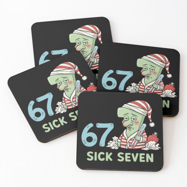 Item preview, 67 Sick Seven Funny Get Well Soon Graphic designed and sold by MIMSCorneR.