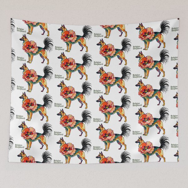 Item preview, Flower crossover with dog designed and sold by forget45studio.