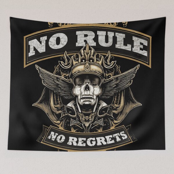 Item preview, NO RULE, NO REGRETS designed and sold by aliraweb.