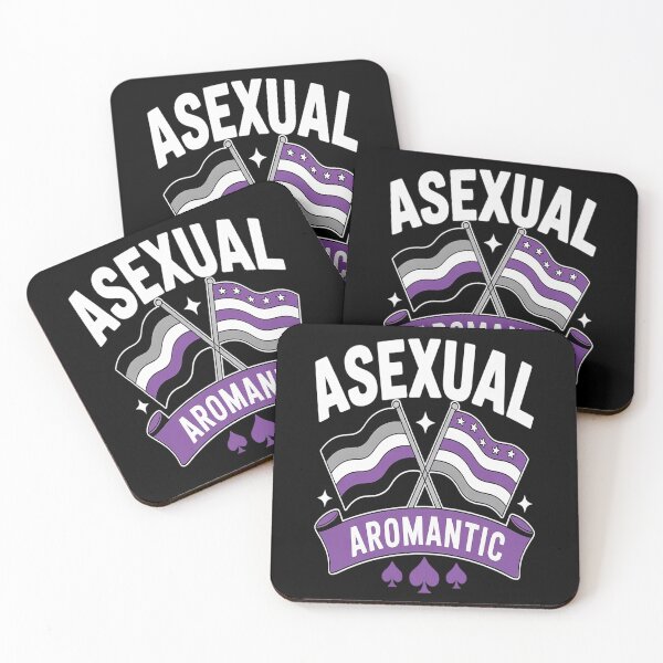 Item preview, Asexual Aromantic - Aesthetic Asexual Pride Flag  designed and sold by MonsterBuddiess.