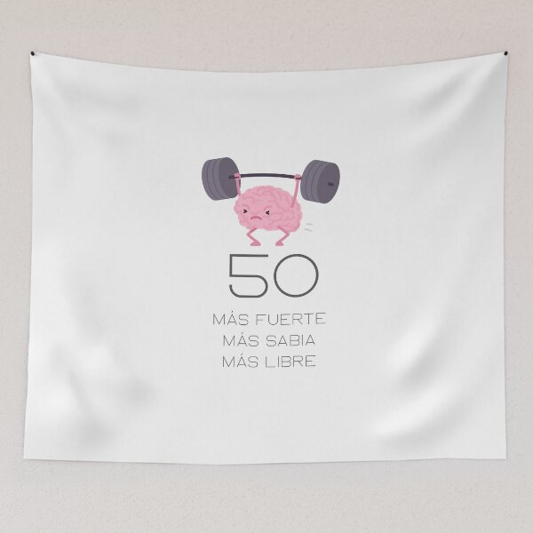 Item preview, A los 50 más fuerte, más sabia, más libre. designed and sold by Carmen Musa.