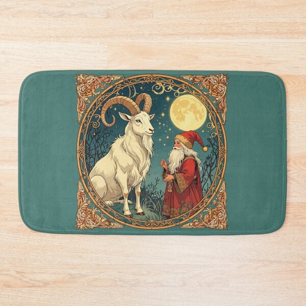 Item preview, Yule Goat And Jultomten Scandinavian Winter Solstice designed and sold by taiche.