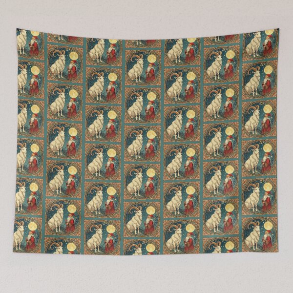 Item preview, Yule Goat And Jultomten Scandinavian Winter Solstice designed and sold by taiche.