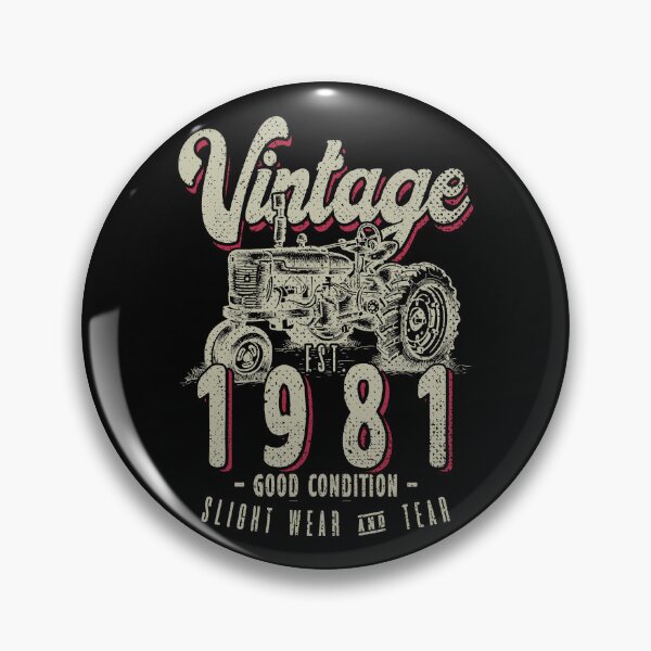 Item preview, Vintage Tractor Farmer Birthday Born In 1981 designed and sold by JRRTs.
