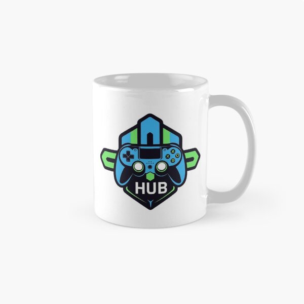 Item preview, Gaming Hub Emblem – Blue Green Controller Logo designed and sold by BShopStyle.