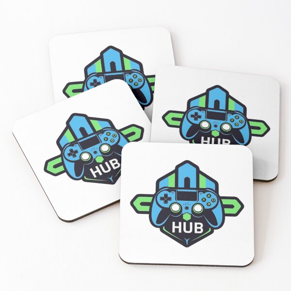 Item preview, Gaming Hub Emblem – Blue Green Controller Logo designed and sold by BShopStyle.