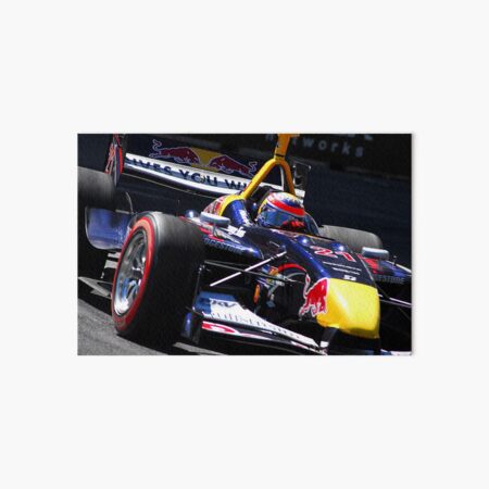 Open Wheel Racing Art Board Print