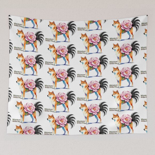 Item preview, Flower crossover with dog designed and sold by forget45studio.