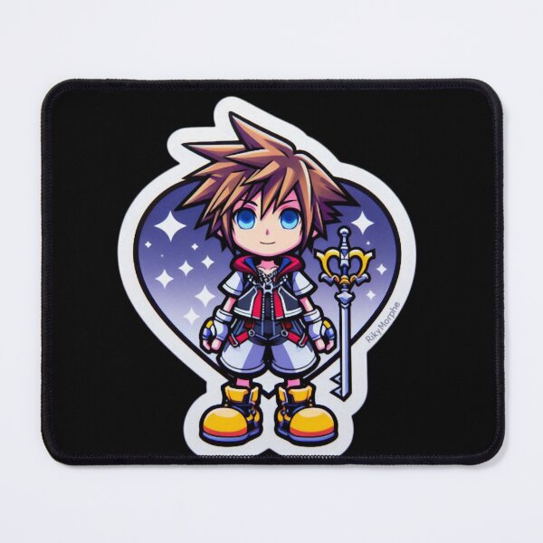 Item preview, Sora - Kingdom Hearts Sticker Classic designed and sold by BerthasBrisen.