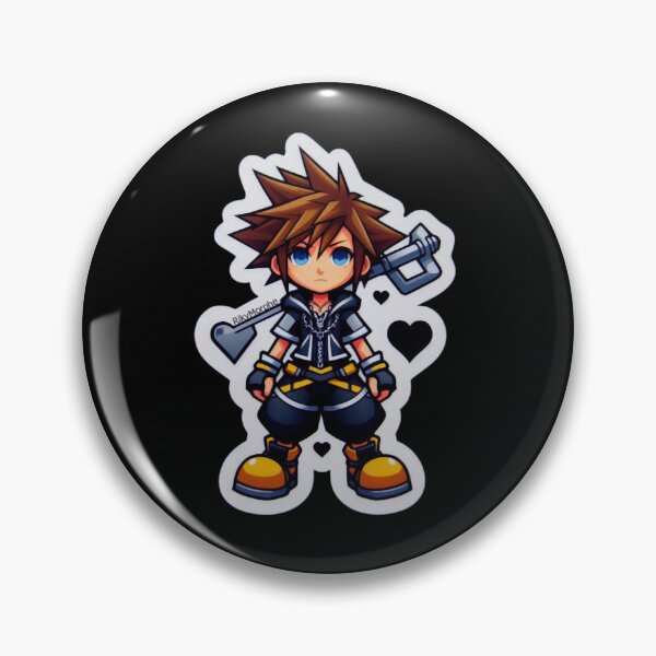 Item preview, Sora - Kingdom Hearts Sticker Classic  designed and sold by BerthasBrisen.