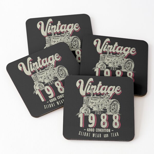 Item preview, Vintage Tractor Farmer Birthday Born In 1988 designed and sold by JRRTs.