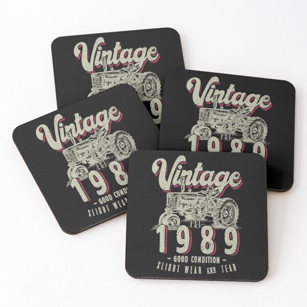 Item preview, Vintage Tractor Farmer Birthday Born In 1989 designed and sold by JRRTs.