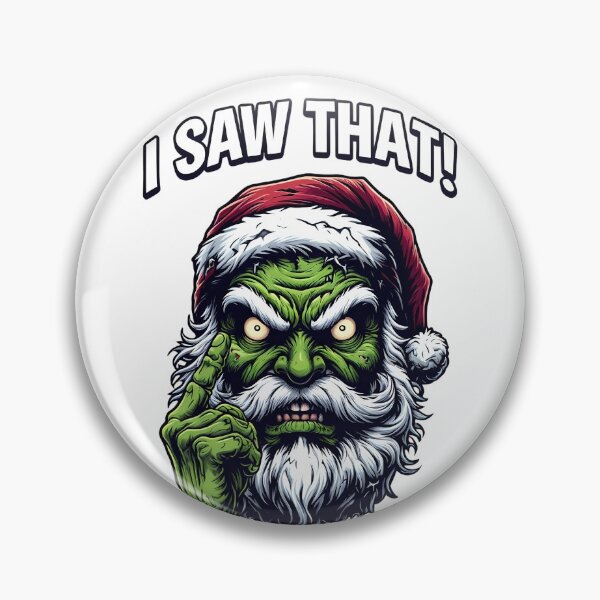 Item preview, Zombie Santa Claus - I Saw That designed and sold by NightTimeJ.
