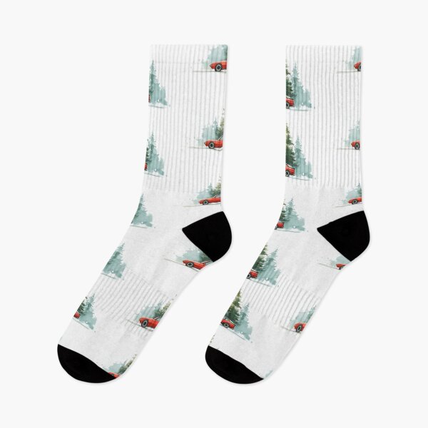 Item preview, Porsche 944 Winter Wonderland Watercolor designed and sold by blackdogshop.