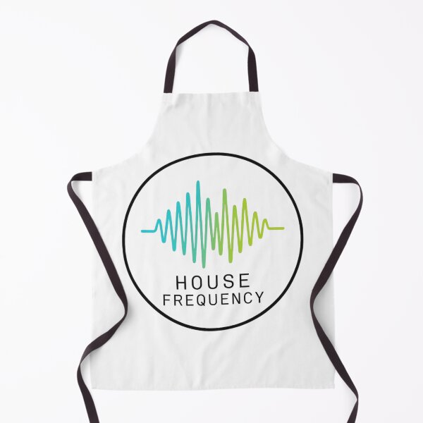 Item preview, House Frequency – Diseño minimalista de ondas sonoras designed and sold by |TRSSHOP|.
