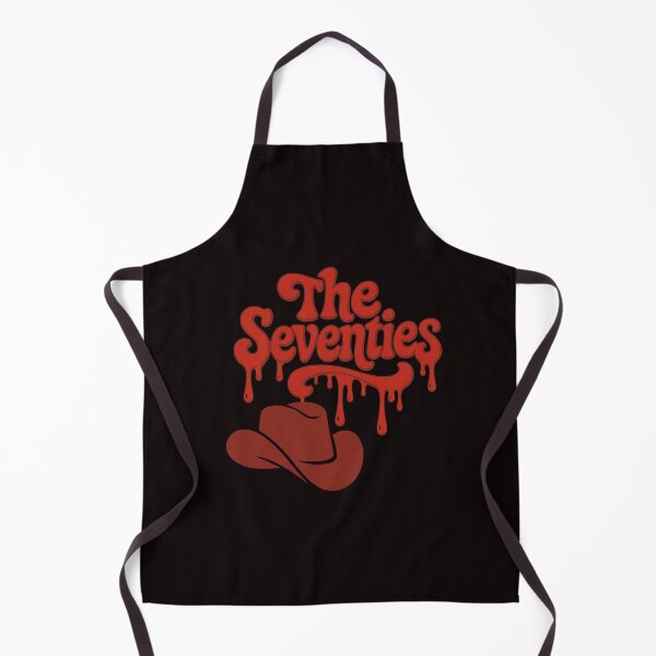 Item preview, The Seventies – Retro Funky Dripping Lettering Cowboy Hat designed and sold by Tadeusz1.