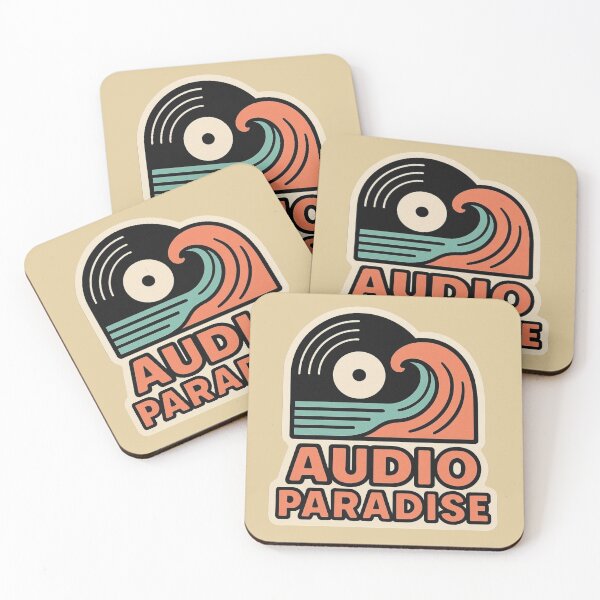 Item preview, Audio Paradise – Retro Soundwave Music Design designed and sold by |TRSSHOP|.