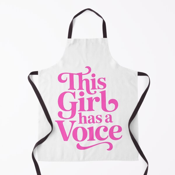 Item preview, This Girl Has Voice! Pink Girlie Gift designed and sold by PMCreative.
