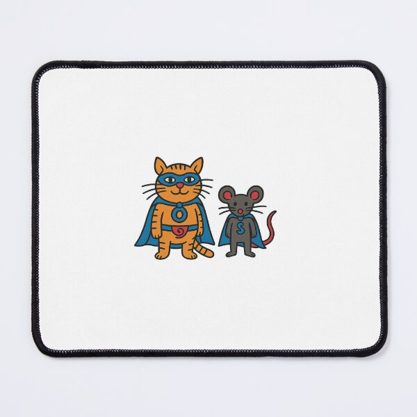 Item preview, Super YOKO & Mighty MICE – Cute Superhero Duo designed and sold by YokoByIngoErno.