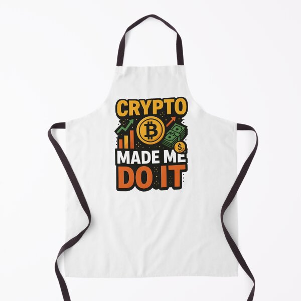 Item preview, Funny Cryptocurrency Quote Crypto Made Me Do It Trader Humor designed and sold by Logiamerch.