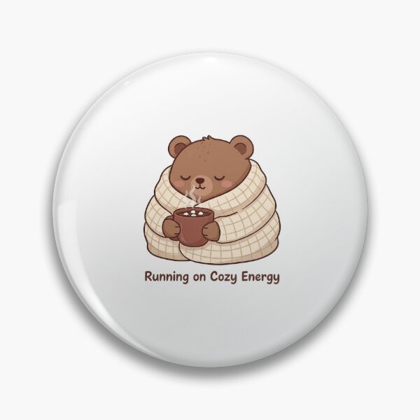 Item preview, Running on Cozy Energy – Cute Lazy Bear designed and sold by Bule Bubble.