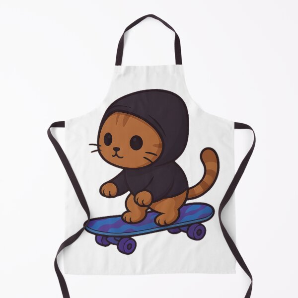 Item preview, Cat on a skateboard designed and sold by Adriiian Shop.