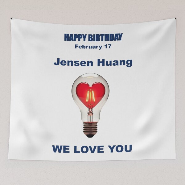 Item preview, Tribute to Jensen Huang — February 17 designed and sold by ariksworld.