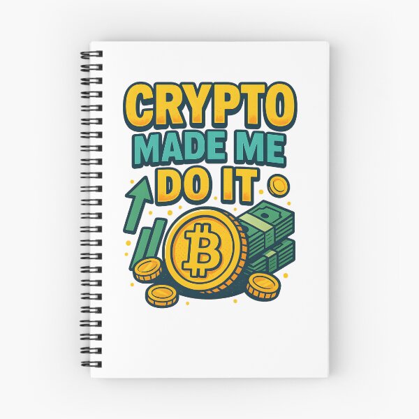 Item preview, Cryptocurrency Quote Crypto Made Me Do It Trader Humor designed and sold by Logiamerch.
