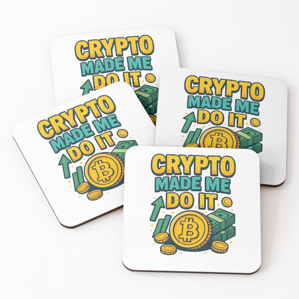 Item preview, Cryptocurrency Quote Crypto Made Me Do It Trader Humor designed and sold by Logiamerch.