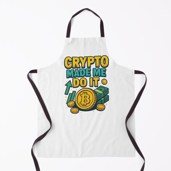 Item preview, Cryptocurrency Quote Crypto Made Me Do It Trader Humor designed and sold by Logiamerch.